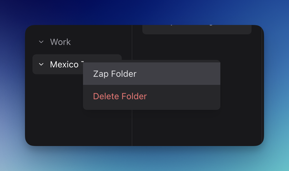 Folder Processing